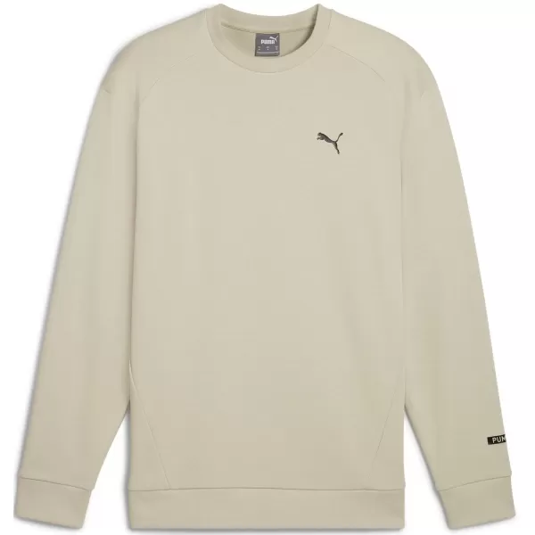  Moška jopica PUMA RAD/CAL CREW DK 68161868 PUŠČAVSKI PRAH 