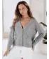 Dame Cardigan DSTREET MY2509 TEMNO SIVA
