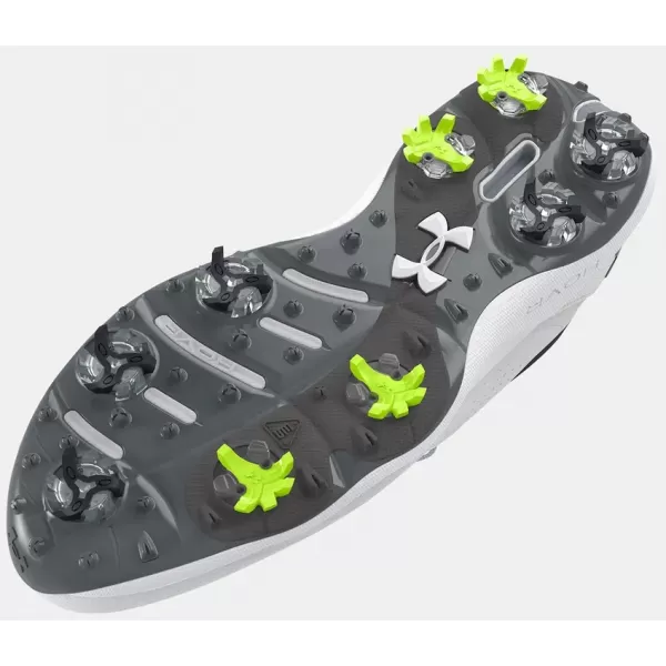  Moški čevlji UNDER ARMOUR UA DRIVE PRO WIDE 3026919-100 BELA 