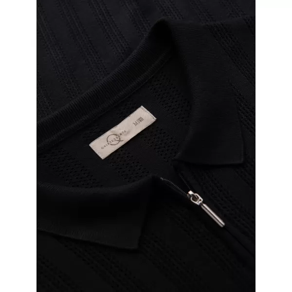  Moška T -majica OMBRE OM-POSS-0158 ČRN 