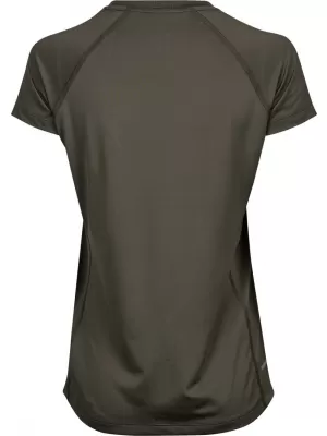 Ženska majica s kratkimi rokavi TEE JAYS | TJ 7021 GLOBOKO ZELENA