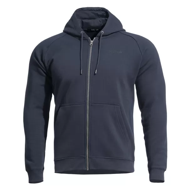  Pulover PENTAGON GRIFFIN HOOD SWEATER K09039 POLNOČNO MODRA 