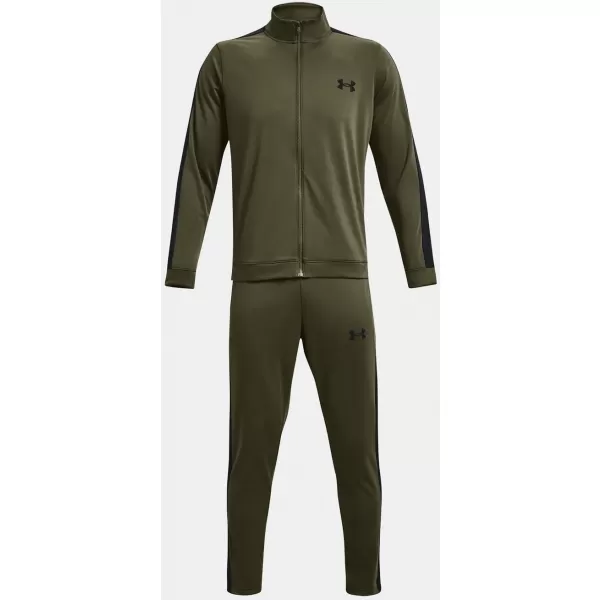  Moški komplet UNDER ARMOUR UA KNIT TRACK SUIT 1357139-390 ZELENA 