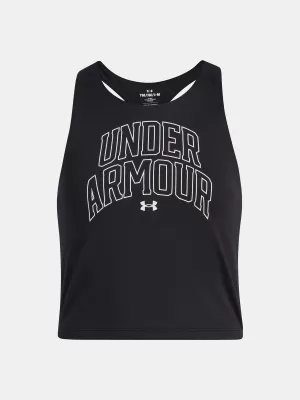 Dekliški brezrokavnik UNDER ARMOUR UA MOTION BRANDED TANK 6006029-003 ČRNA