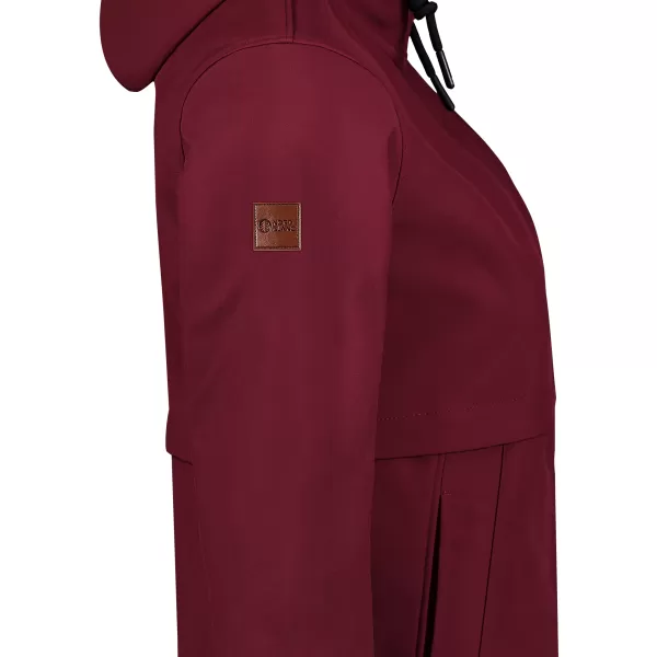  Ženski softshell plašč NORDBLANC NBWSL8276 BORDO 