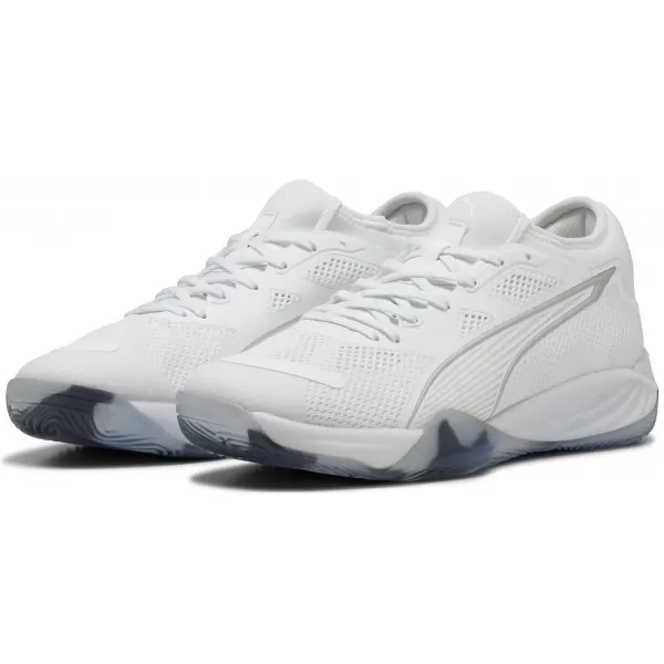  Moški čevlji PUMA ELIMINATE NITRO SQD 4 10843802 PUMA WHITE/PUMA SILVER 