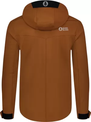 Moška softshell jakna NORDBLANC NBWSM8263 PUŠTÍKOVA RJAVA