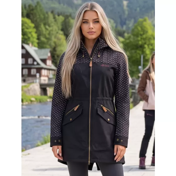  Ženska softshell jakna ALTISPORT GEMEE ČRNA 
