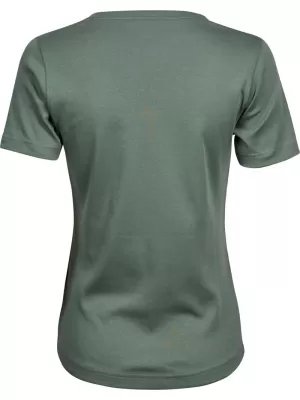 Ženska majica s kratkimi rokavi TEE JAYS | TJ 580 LISTNATO ZELENA