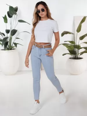Ženske hlače DSTREET UY2679 MODRO