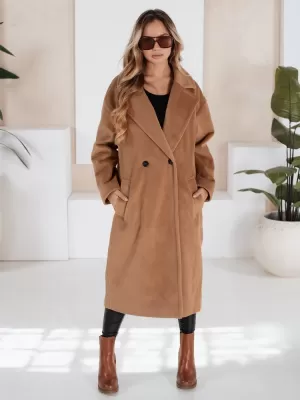 Plašč DSTREET NY0767 RJAVA