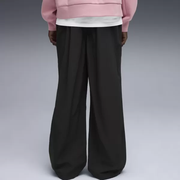  Moške hlače PUMA WARDROBE ESS OVERSIZED PARACHUTE PANTS WV OP 63206801 ČRNA PUMA 