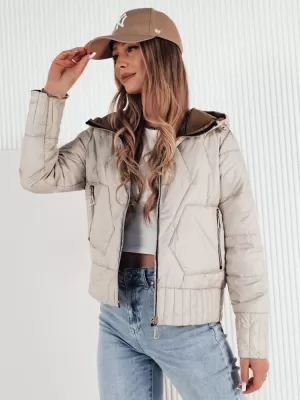 Ženska jakna DSTREET TY4233 SVETLO SIVA