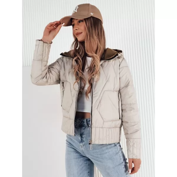  Ženska jakna DSTREET TY4233 SVETLO SIVA 