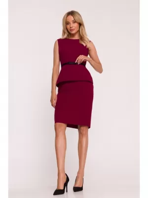 Obleka STYLOVE S427 KOSTANJEVA
