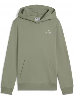 Otroška trenirka PUMA ESS 2 COLOR SMALL NO 1 LOGO HOODIE FL B 68582582 LUX ARMY