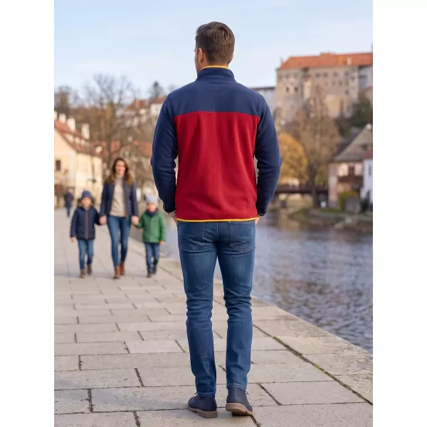  Moški pulover iz flisa ALTISPORT GAMEL BORDO 