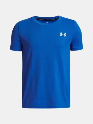 Fantovska majica s kratkimi rokavi UNDER ARMOUR VANISH SEAMLESS SS 1388130-402 MODRA