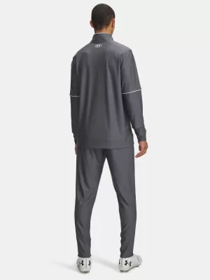 Moški komplet UNDER ARMOUR UA M CHALLENGER TRACKSUIT 6004052-025 SIVA