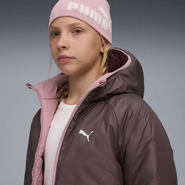  Jakna PUMA REVERSIBLE PUFFER JACKET 68840765 POLOŽENA ROZA 