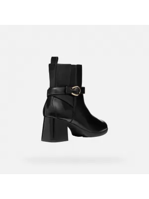 Ženski gležnjarji GEOX WALK PLEASURE 55 G004564 ČRNA