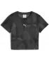Ženska majica s kratkimi rokavi PUMA DARE TO AOP BABY TEE 63214501 ČRNA PUMA
