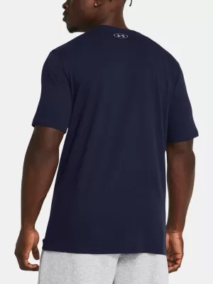 Moška majica s kratkimi rokavi UNDER ARMOUR UA GL FOUNDATION UPDATE SS 1382915-410 MODRA