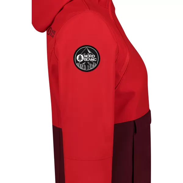  Ženski softshell anorak NORDBLANC NBWSL8275 RDEČA 