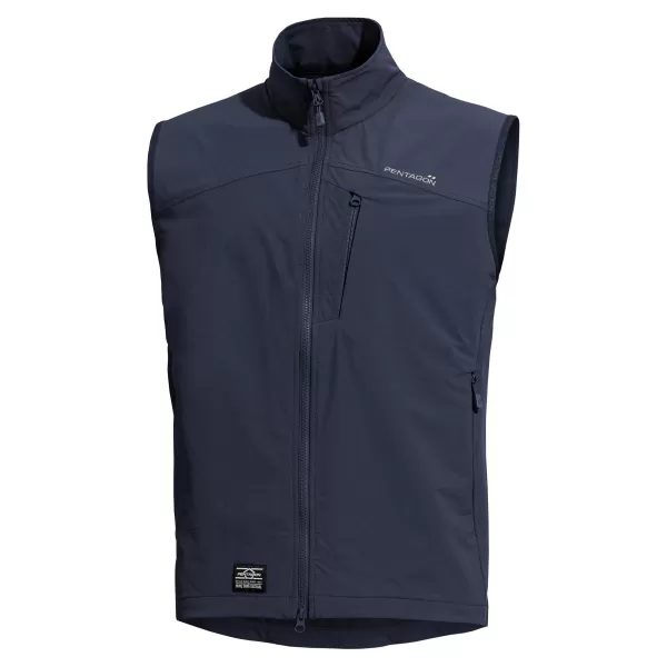  Moški telovnik PENTAGON ELITE SOFTSHELL VEST K04014 POLNOČNO MODRA 