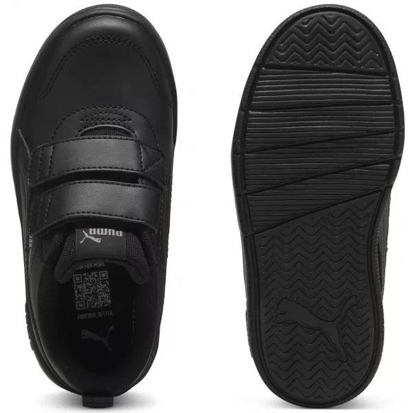  Otroški čevlji PUMA COURTFLEX V3 V PS 39764201 PUMA ČRNA/ČRNA/LITO ŽELEZO 