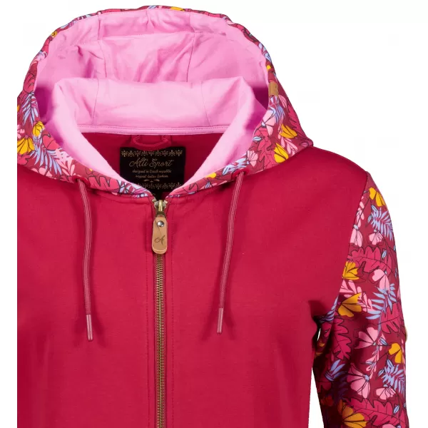  Damske trenirke ALTISPORT GALAH BURGUND 