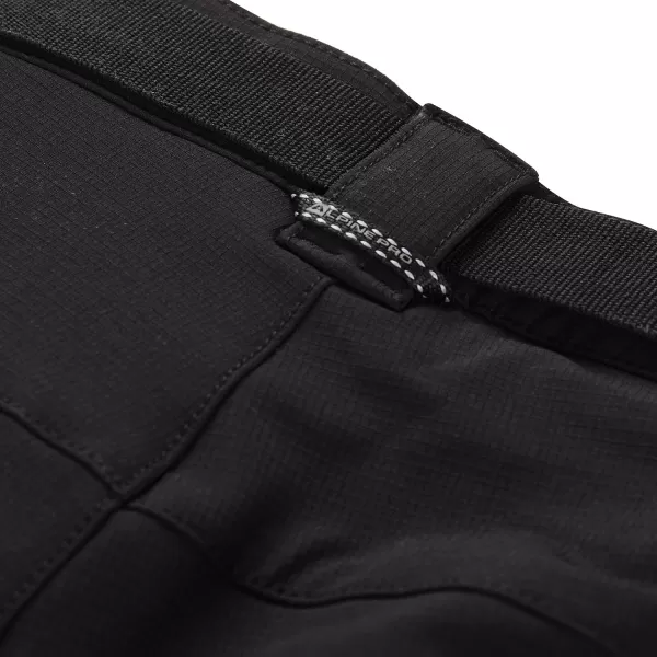  Moške softshell hlače ALPINE PRO CORB MPAF672 ČRNA 