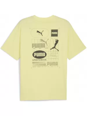 Srajca PUMA GRAPHIC GRID TEE 68803935 ZLATA LUNA