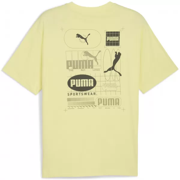  Srajca PUMA GRAPHIC GRID TEE 68803935 ZLATA LUNA 