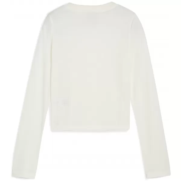 Srajca PUMA X ROSÉ LONGSLEEVE TEE 63380577 TOPLO BELA 