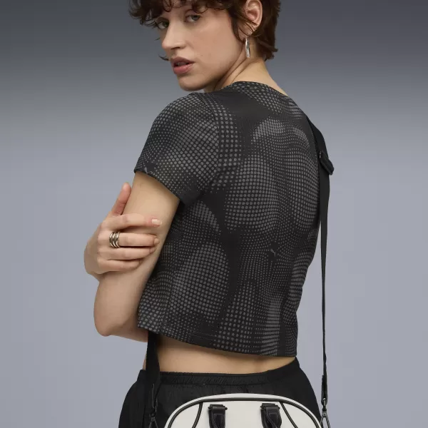  Ženska majica s kratkimi rokavi PUMA DARE TO AOP BABY TEE 63214501 ČRNA PUMA 
