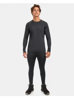 Termo -majica KILPI MAVORA TOP-M ZM0502KI ČRN