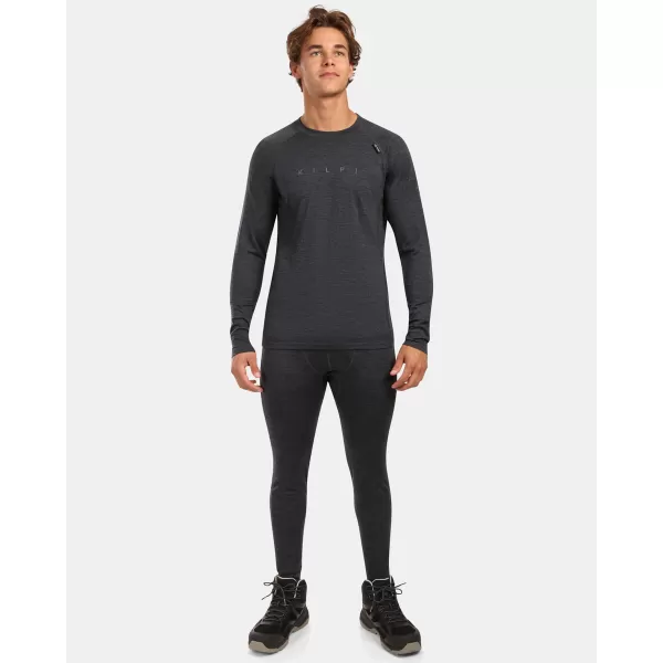  Termo -majica KILPI MAVORA TOP-M ZM0502KI ČRN 