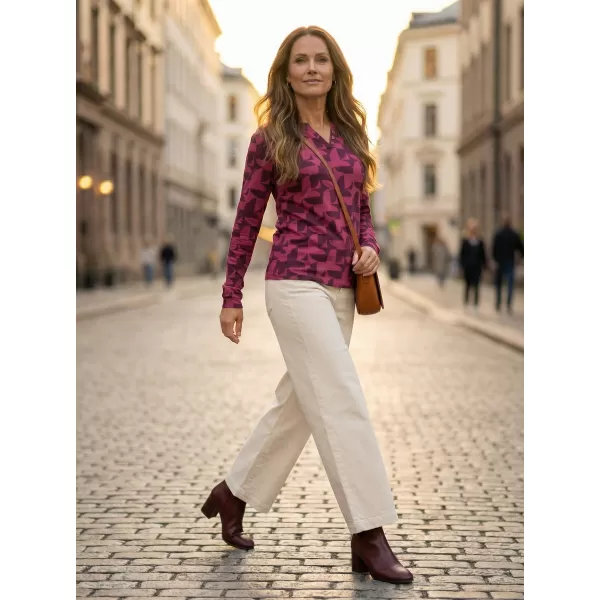  Srajca ALTISPORT GINA BURGUND 