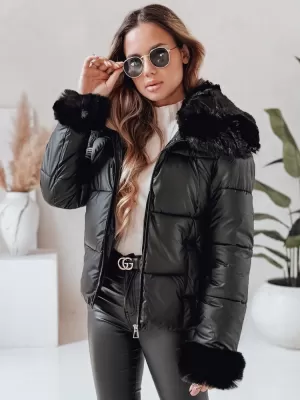 Ženska jakna DSTREET TY5067 ČRN