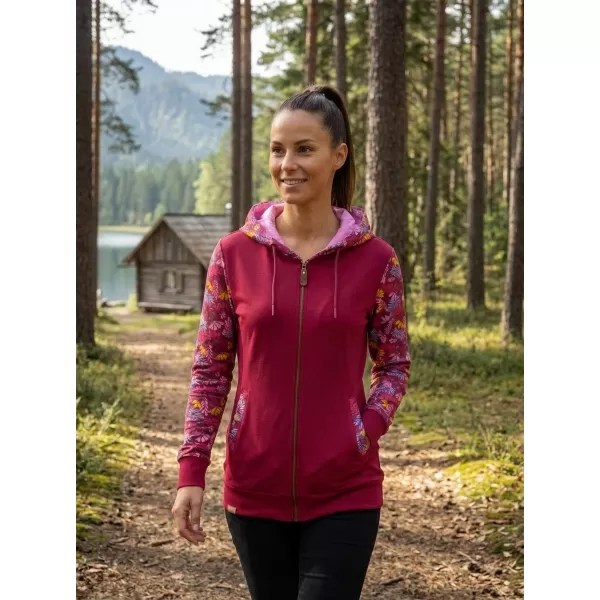  Damske trenirke ALTISPORT GALAH BURGUND 