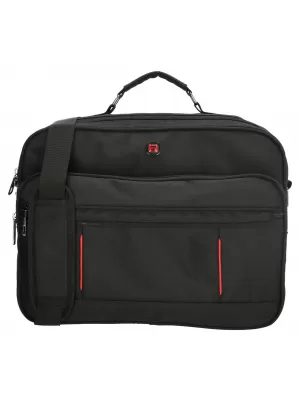 Torba ENRICO BENETTI Cornell 15,6" Reporter Bag Black ČRNA