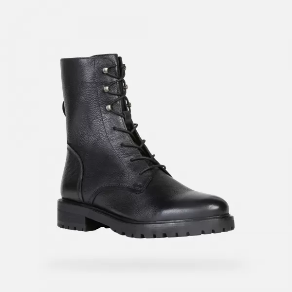  Ženski čevlji GEOX HOARA G004709 ČRNA 