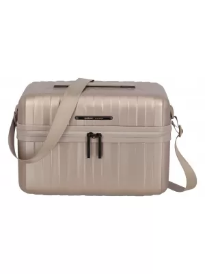 Kovček TRAVELITE BARBARA NOVELTY BEAUTY CASE SATENAST GOL