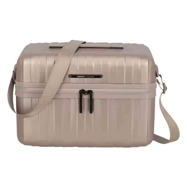  Kovček TRAVELITE BARBARA NOVELTY BEAUTY CASE SATENAST GOL 
