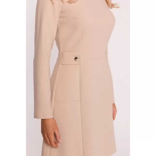  Obleka STYLOVE S419 BEŽ 