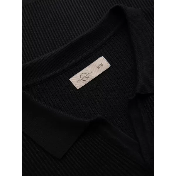  Moška T -majica OMBRE OM-POSS-0160 ČRN 