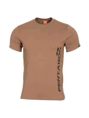 Majica s kratkimi rokavi PENTAGON VERTICAL K09012 KOJOT