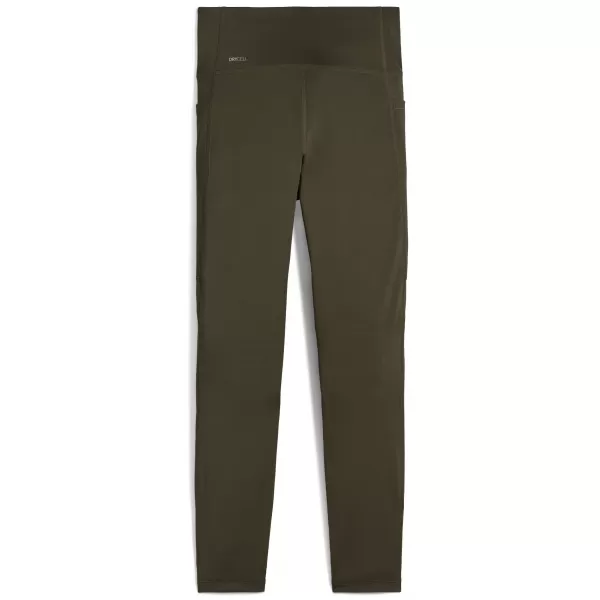  Gamaše PUMA W TAD ESSENTIAL TIGHT - HW 7/8 52589970 TEMNA OLJKA 