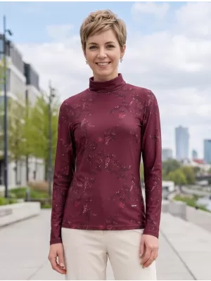 Srajca ALTISPORT GERDA BURGUND